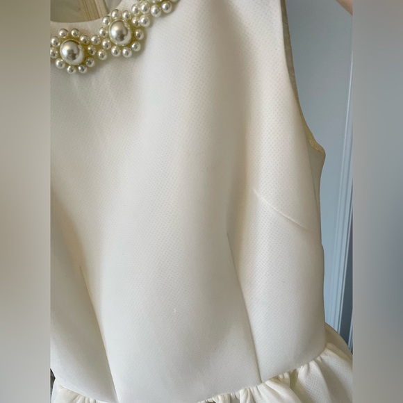 Simone Rocha UK 8 white pearl embellished dress, beautiful for a bride-to-be!!! - Picture 2 of 9